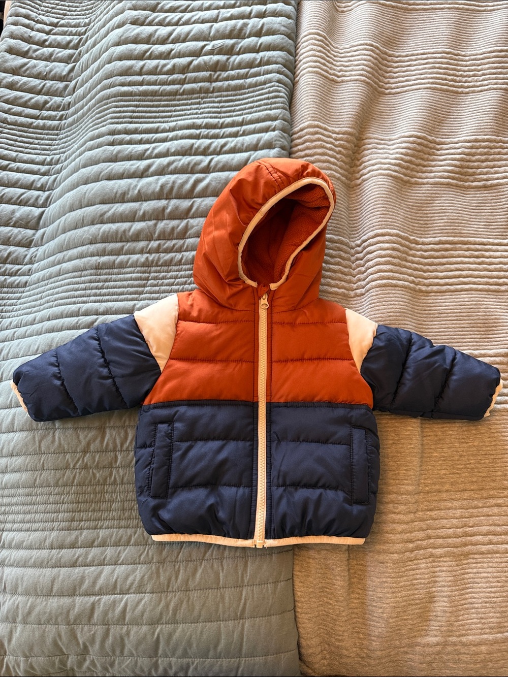 Boys puffer jacket size 12 month